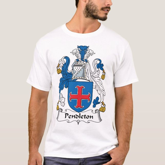 T-shirt Crête de famille de Pendleton (Devant)