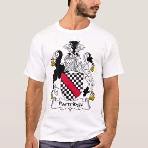 T-shirt Crête de famille de perdrix