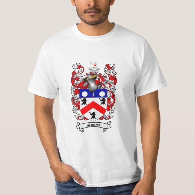 T-shirt Crête de famille de ponceuses - manteau de (Devant)