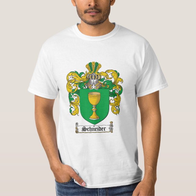 T-shirt Crête de famille de Schneider - manteau de (Devant)