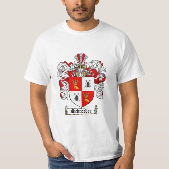 T-shirt Crête de famille de Schroeder - manteau de (Devant)