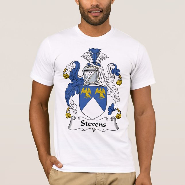 T-shirt Crête de famille de Stevens (Devant)