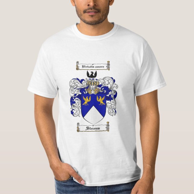 T-shirt Crête de famille de Stevens - manteau de Stevens (Devant)