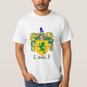 T-shirt Crête de famille de Sutton - manteau de Sutton de