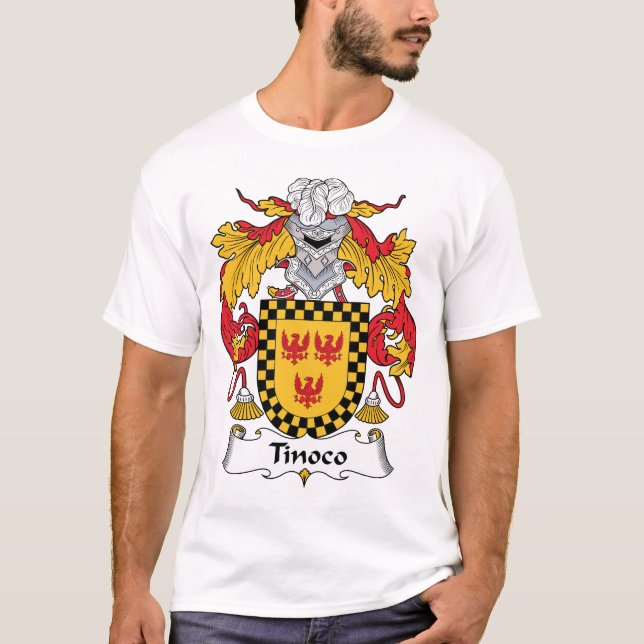 T-shirt Crête de famille de Tinoco (Devant)
