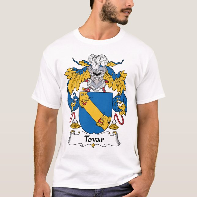 T-shirt Crête de famille de Tovar (Devant)