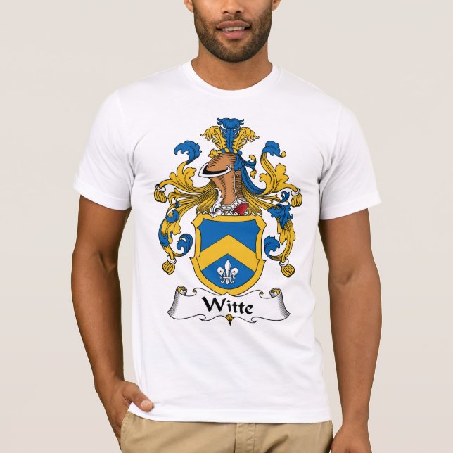 T-shirt Crête de famille de Witte (Devant)