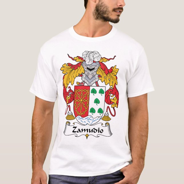 T-shirt Crête de famille de Zamudio (Devant)