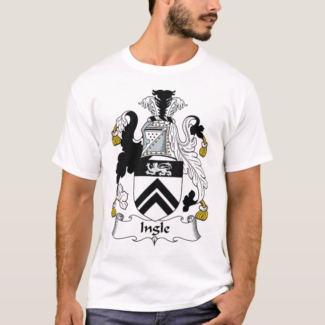 T-shirt Crête de famille d'Ingle (Devant)