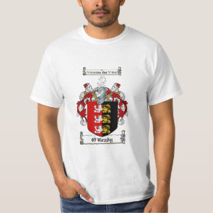 T-shirt Crête de famille d'O'Grady - manteau d'O'Grady des
