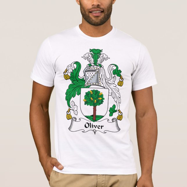 T-shirt Crête de famille d'Oliver (Devant)