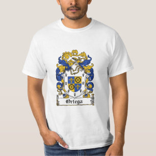 T-shirt Crête de famille d'Ortega - manteau d'Ortega des