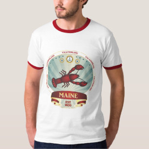 T-shirt Crête de homard du Maine