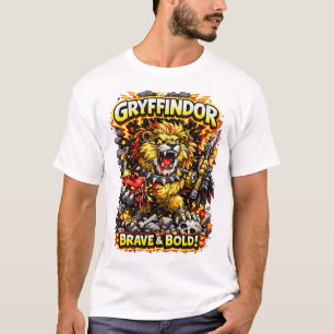 T-shirt Crête de Lion de Feu – Mascotte de Fantastique Cou