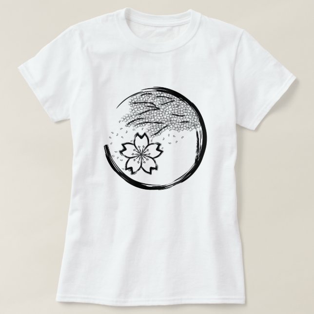 T-shirt crête de printemps (Design devant)