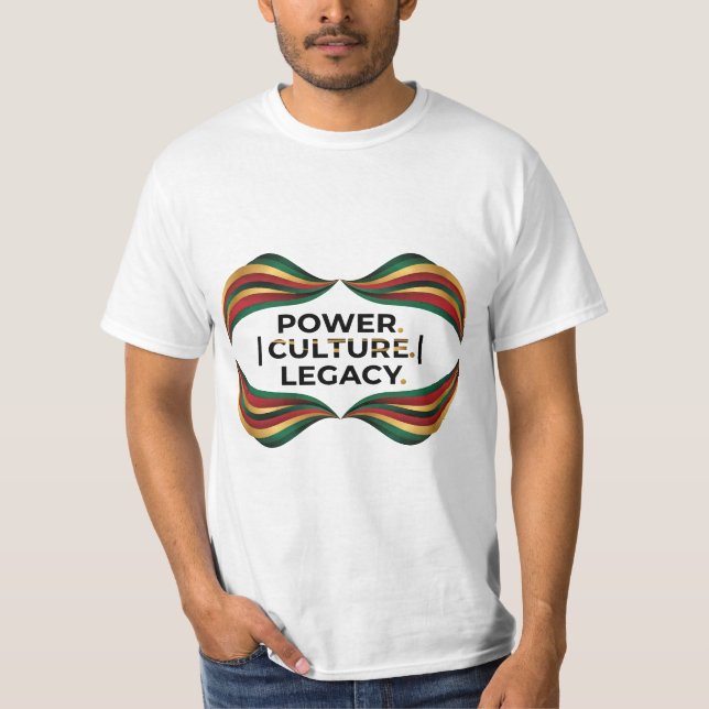 T-shirt Crête de ruban vibrant (Devant)
