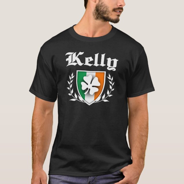 T-shirt Crête de shamrock de Kelly (Devant)