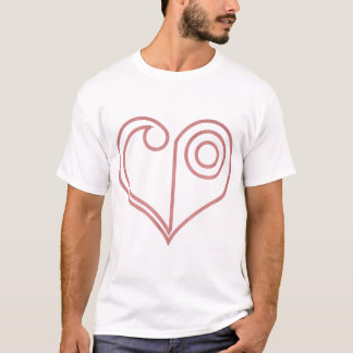 T-shirt Crête de SYMBOLE d'AMOUR d'AMOUR