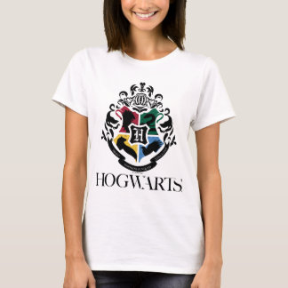 T-shirt Crête d'école de fierté de Harry Potter |