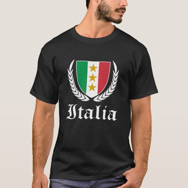 T-shirt Crête d'Italie (Devant)