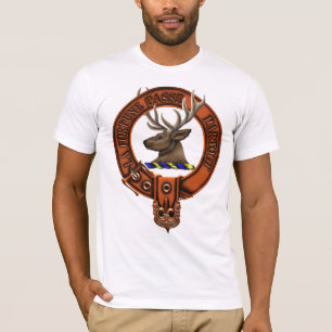 T-shirt Crête et Targe de famille de Rollo de clan