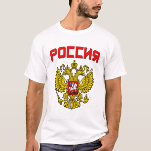 T-shirt Crête Poccnr de la Russie