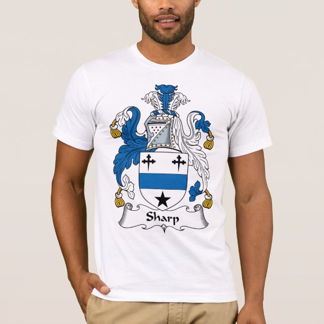 T-shirt Crête pointue de famille (Devant)