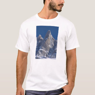T-shirt Crêtes de Les Drus des Alpes de la France
