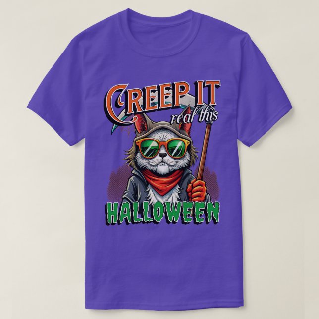 T-shirt Creuse-le vraiment cette Halloween (Design devant)