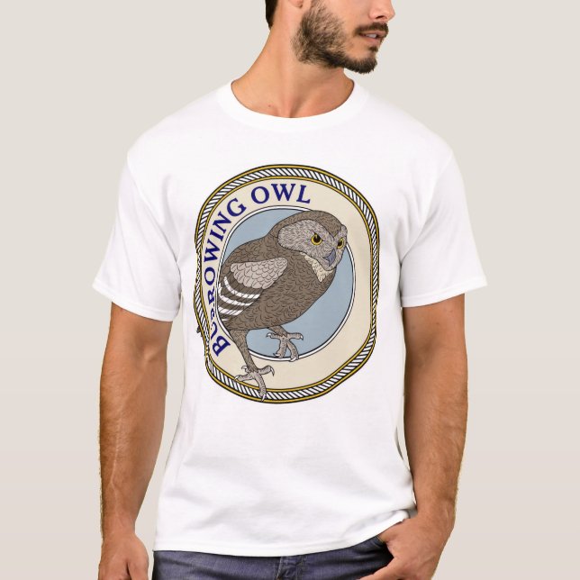 T-shirt Creuser le Hibou-m (Devant)