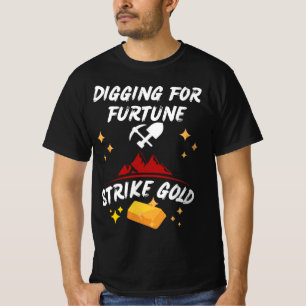 T-shirt Creuser pour Fortune Strike Gold