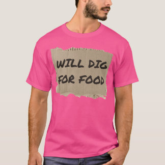 T-shirt CREUSERA POUR DE LA NOURRITURE amis