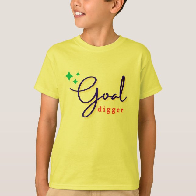 T-shirt Creuseur d'Objectifs (Devant)