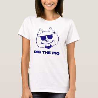 T-shirt Creusez le porc