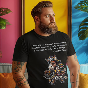 T-shirt Creusez profond pour un plus grand jeu de couilles