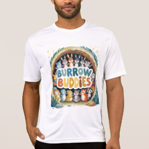 T-shirt Creusez-vous des animaux adorables ? "Bourrines"