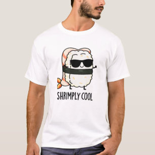 T-shirt Crevette Cool Funny Crevette Sushi Pun