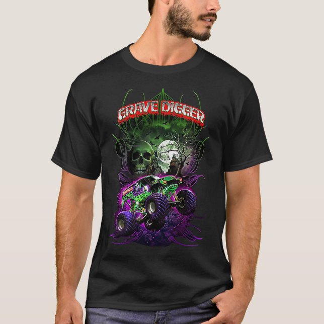 T-shirt crevette monster camion monstre de confiture class (Devant)