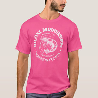 T-shirt Crevettes Biloxi surdimensionnées