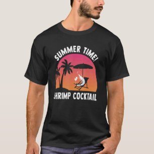 T-shirt Crevettes Cocktail Crevette Manger Crayfish Fanati