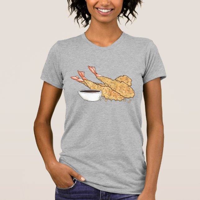 T-shirt crevettes crevette crevette Tempura japonais Resta (Devant)