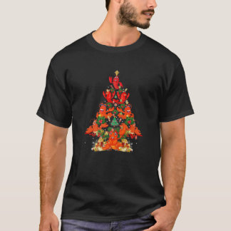 T-shirt crevettes crevettes crevettes Poisson Xmas Arbre O