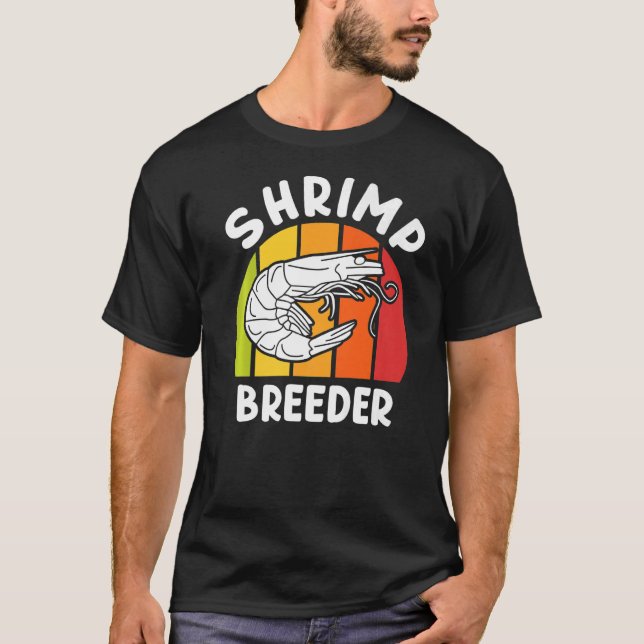 T-shirt Crevettes de crevettes (Devant)