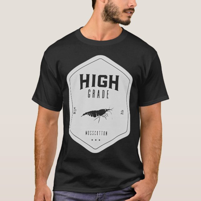 T-shirt Crevettes de haute qualité (Devant)