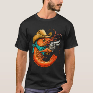 T-shirt crevettes drôles de fruits de mer cajuns