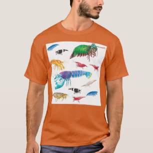 T-shirt Crevettes et langoustes et homard