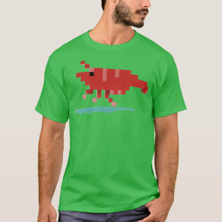 T-shirt crevettes rouges aux cerises