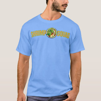 T-shirt Crevettes Squad Ironic Seafood Chef Prawns