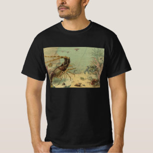 T-shirt Crevettes, Vie sous-marine, Animaux marins océaniq