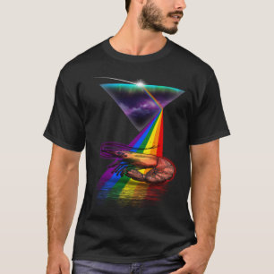 T-shirt Crevettes vintages Retro Prism